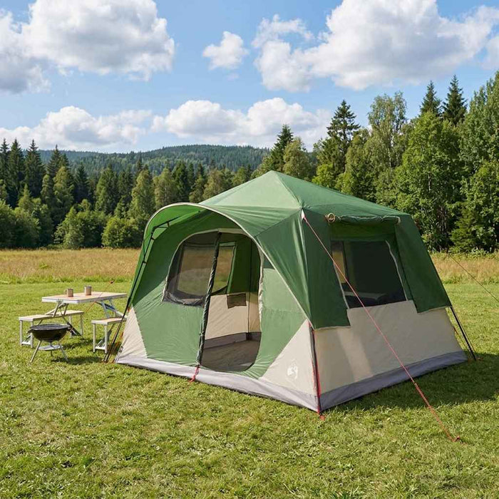 Cort Instant Verde 365 x 380 x 200 cm Poliester și oțel WALTI