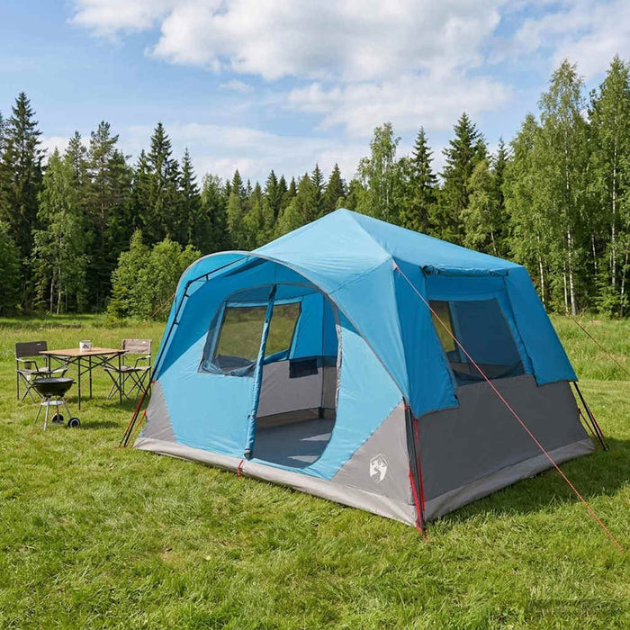 Cort Instant albastru 365 x 380 x 200 cm Poliester și oțel WALTI