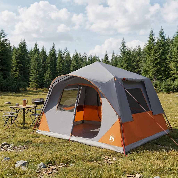Cort Instant cu acoperiș Gri și Portocalie 365 x 380 x 200 cm WALTI
