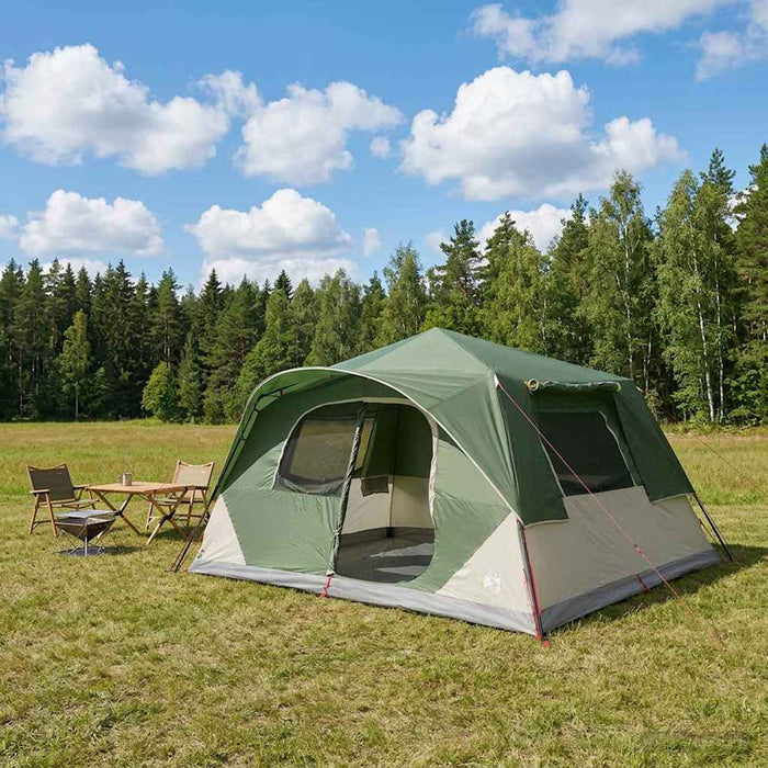 Cort Instant Verde 365 x 280 x 200 cm Poliester și oțel WALTI