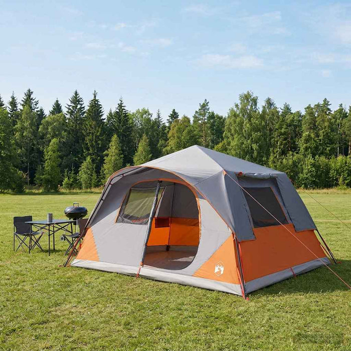 Cort Instant cu acoperiș Gri și Portocalie 365 x 280 x 200 cm WALTI