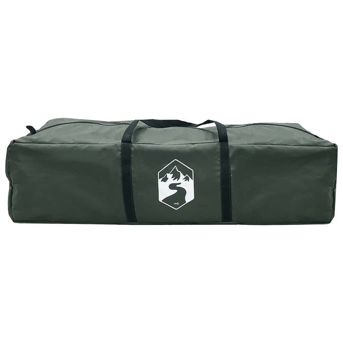 Cort Instant Verde Army 365 x 280 x 200 cm Poliester și oțel WALTI