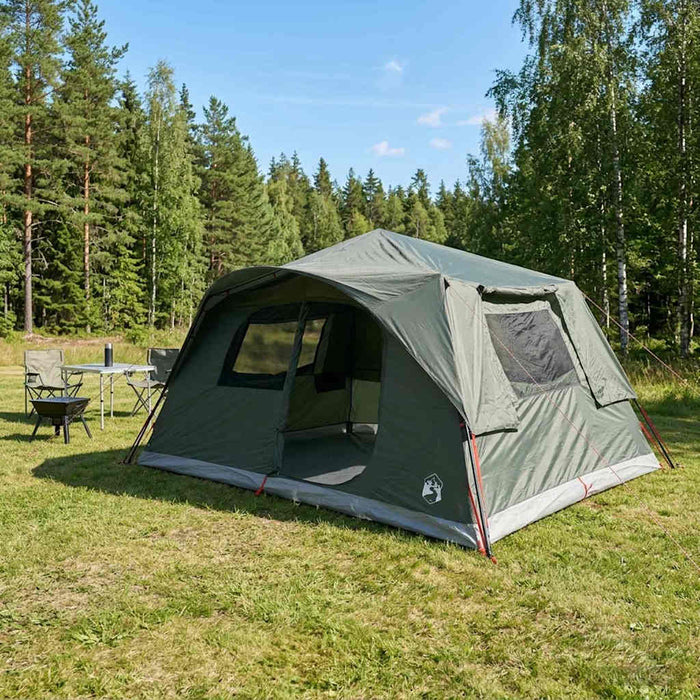 Cort Instant Verde Army 365 x 280 x 200 cm Poliester și oțel WALTI