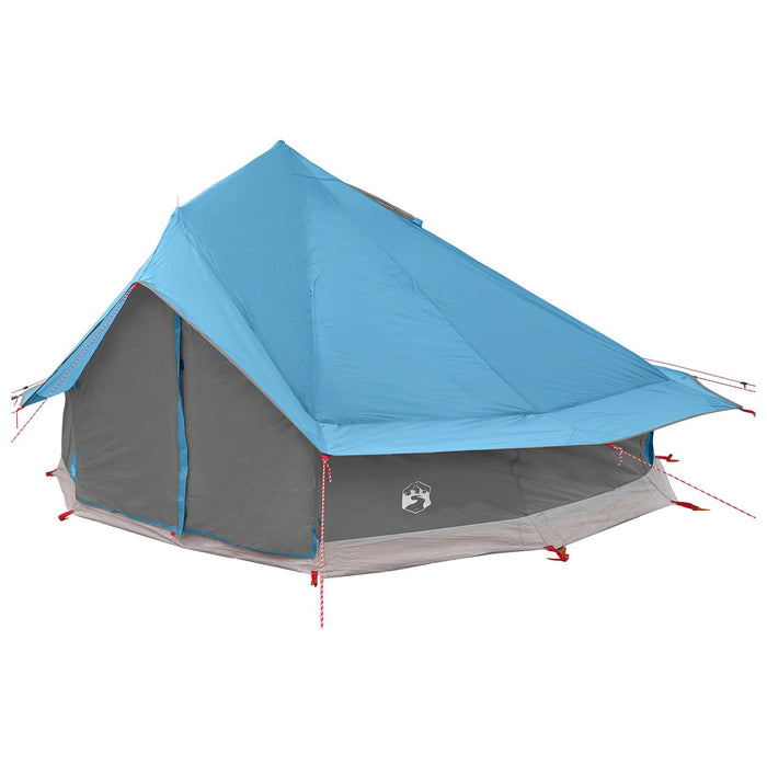 Cort Tipi albastru 700 x 700 x 395 cm Poliester și oțel WALTI