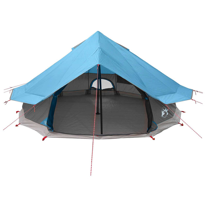 Cort Tipi albastru 700 x 700 x 395 cm Poliester și oțel WALTI