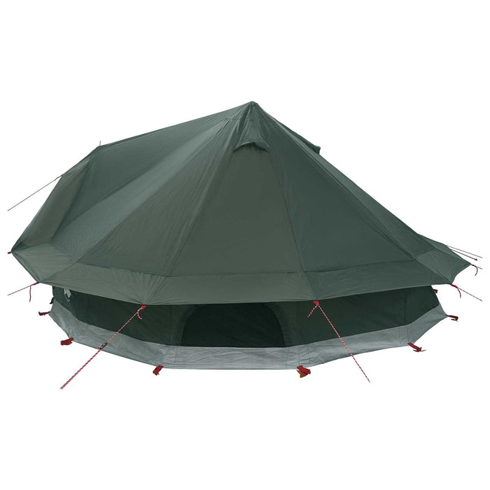 Cort Tipi Verde Army 700 x 700 x 395 cm Poliester și oțel WALTI