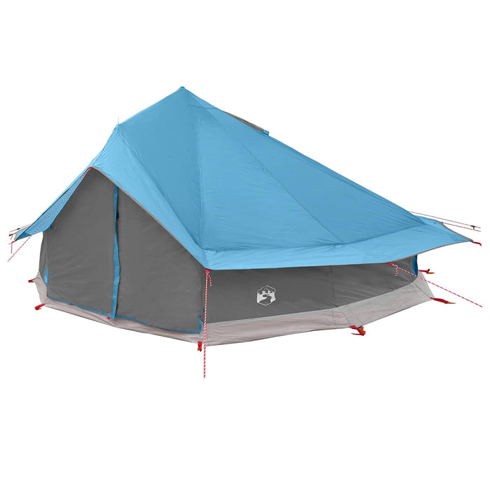 Cort Tipi albastru 800 x 800 x 430 cm Poliester și oțel WALTI