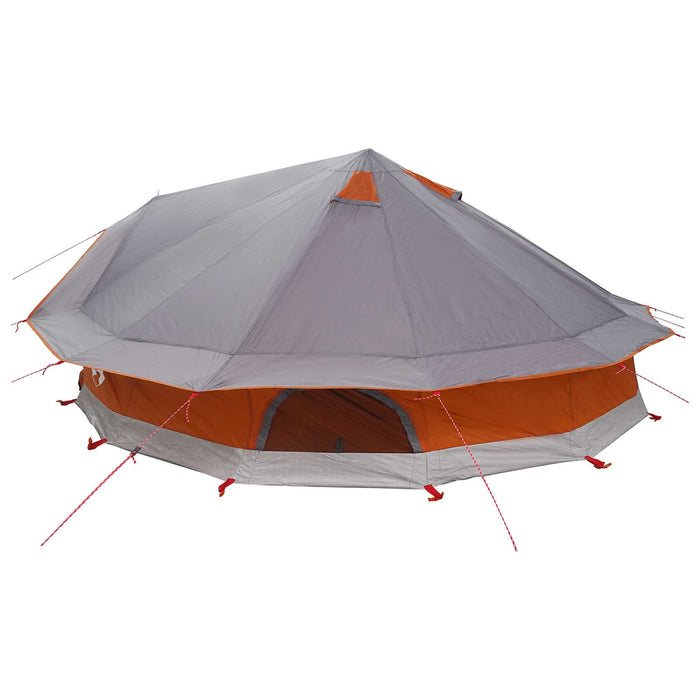 Cort Tipi cu acoperiș Gri și Portocalie 800 x 800 x 430 cm WALTI