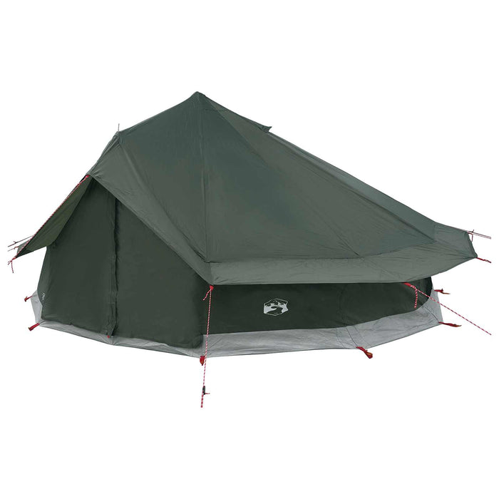Cort Tipi Verde Army 800 x 800 x 430 cm Poliester și oțel WALTI