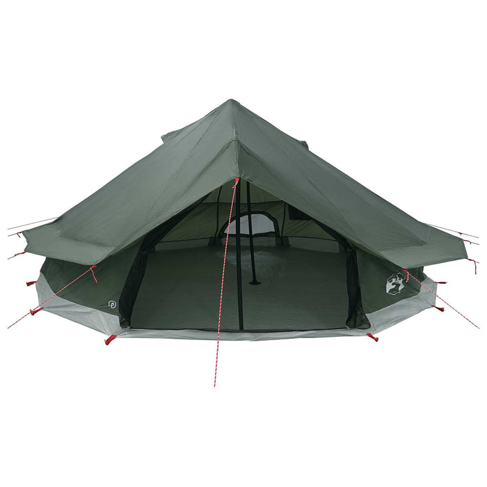 Cort Tipi Verde Army 800 x 800 x 430 cm Poliester și oțel WALTI