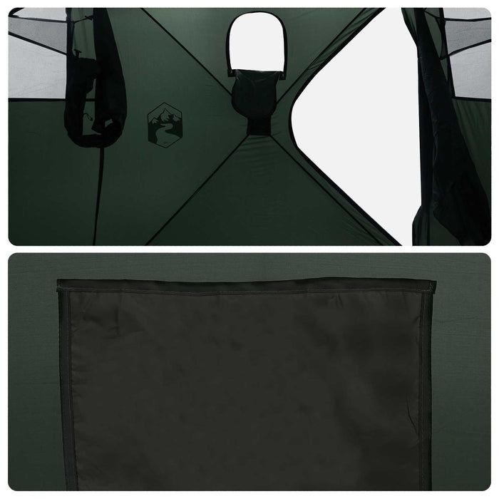 Cort de vânătoare cu acoperiș Verde Army 143 x 143 x 165 cm WALTI