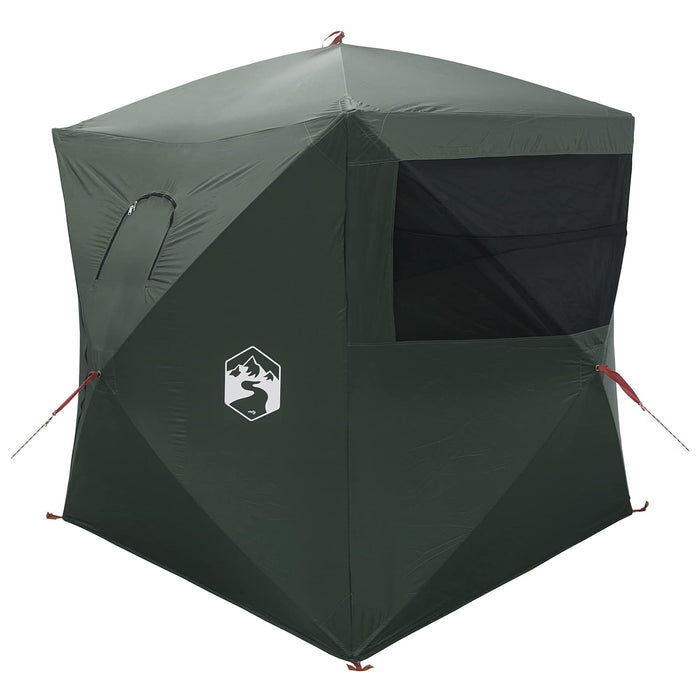 Cort de vânătoare cu acoperiș Verde Army 143 x 143 x 165 cm WALTI