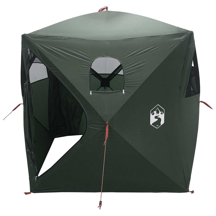 Cort de vânătoare cu acoperiș Verde Army 143 x 143 x 165 cm WALTI