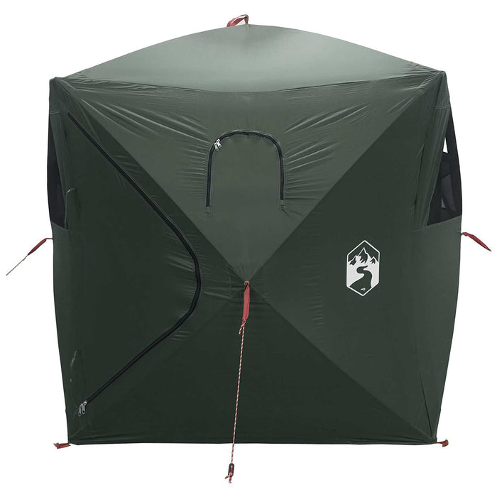 Cort de vânătoare cu acoperiș Verde Army 143 x 143 x 165 cm WALTI