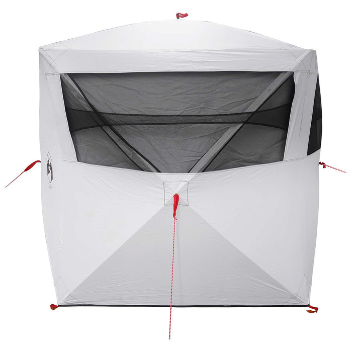Cort de vânătoare cu acoperiș Alb Blackout 143 x 143 x 165 cm WALTI