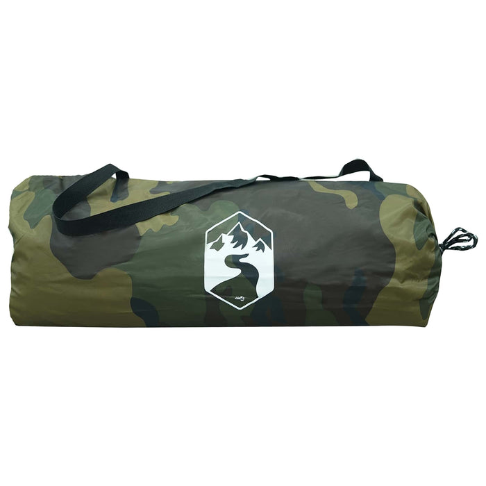 Cort de vânătoare Camuflaj 143 x 143 x 165 cm Poliester și oțel - WALTI WALTI