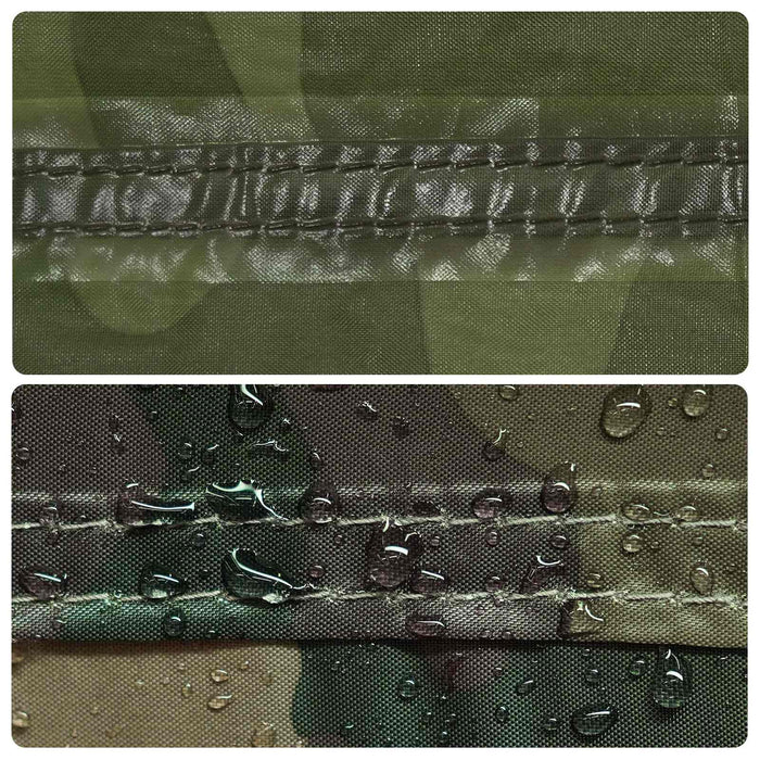 Cort de vânătoare Camuflaj 143 x 143 x 165 cm Poliester și oțel - WALTI WALTI