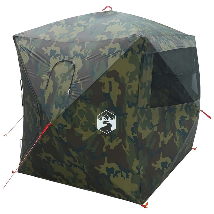 Cort de vânătoare Camuflaj 143 x 143 x 165 cm Poliester și oțel - WALTI WALTI