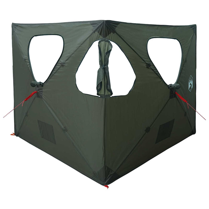 Cort de vânătoare cu acoperiș Verde Army 145 x 145 x 150 cm WALTI
