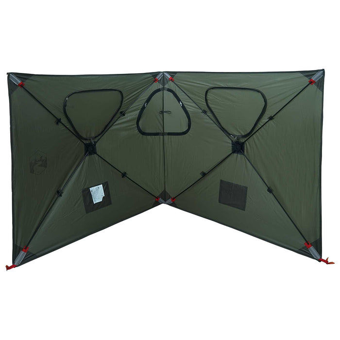 Cort de vânătoare cu acoperiș Verde Army 145 x 145 x 150 cm WALTI