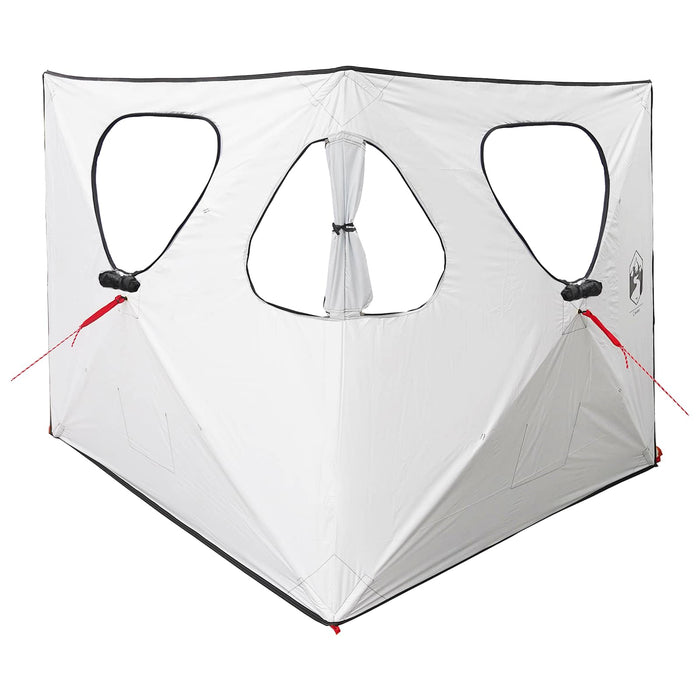 Cort de vânătoare cu acoperiș Alb Blackout 145 x 145 x 150 cm WALTI