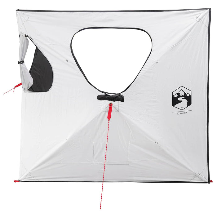 Cort de vânătoare cu acoperiș Alb Blackout 145 x 145 x 150 cm WALTI