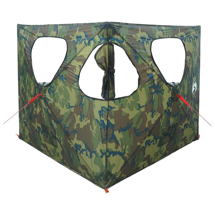 Cort de vânătoare Camuflaj 145 x 145 x 150 cm Poliester și oțel WALTI
