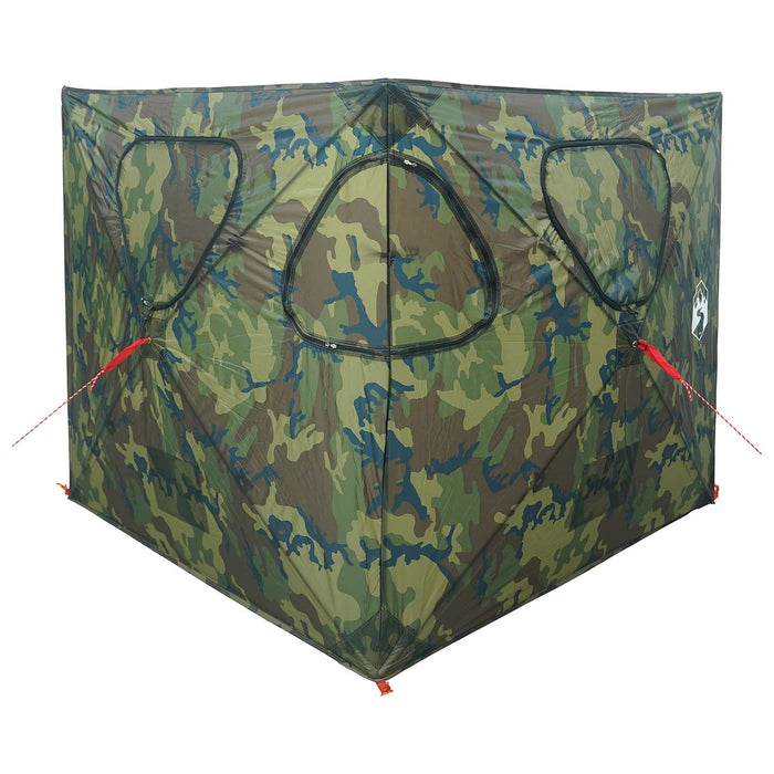 Cort de vânătoare Camuflaj 145 x 145 x 150 cm Poliester și oțel WALTI