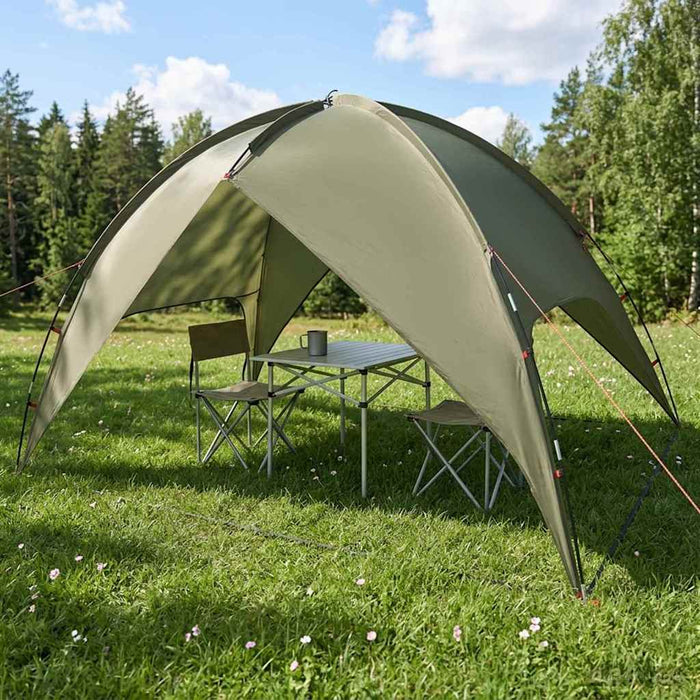 Cort de camping cu protecție împotriva ploii, rezistent la apă WALTI