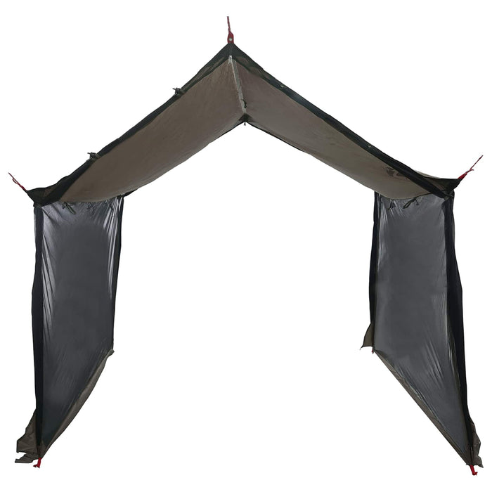 Cort de camping cu pereți din plasă Culoare Maro Gri WALTI