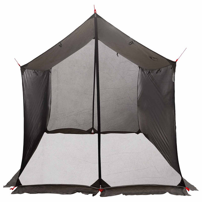 Cort de camping cu pereți din plasă Culoare Maro Gri WALTI