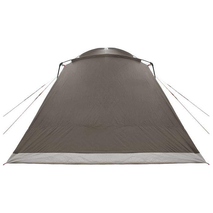 Tent Cabină Gri cărămiziu 12-Persoane Poliester și oțel WALTI