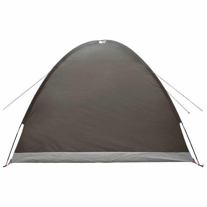 Tent Cabină Gri cărămiziu 4 persoane Poliester și oțel WALTI