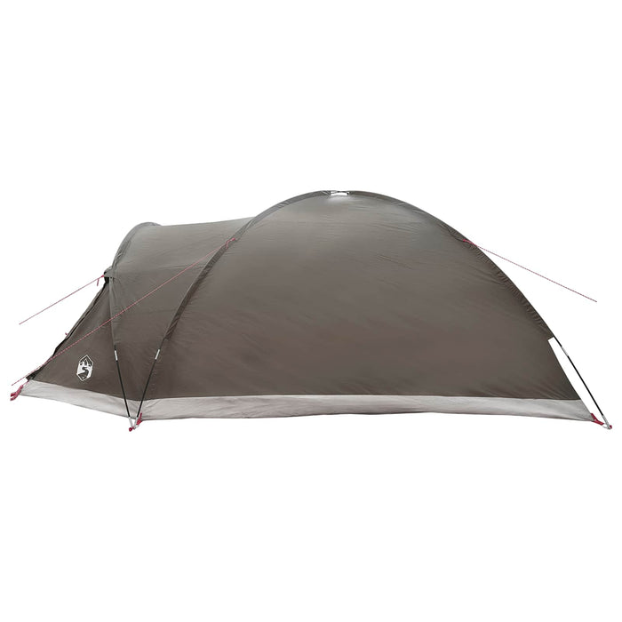 Tent Cabină Gri cărămiziu 8 persoane Poliester și oțel WALTI