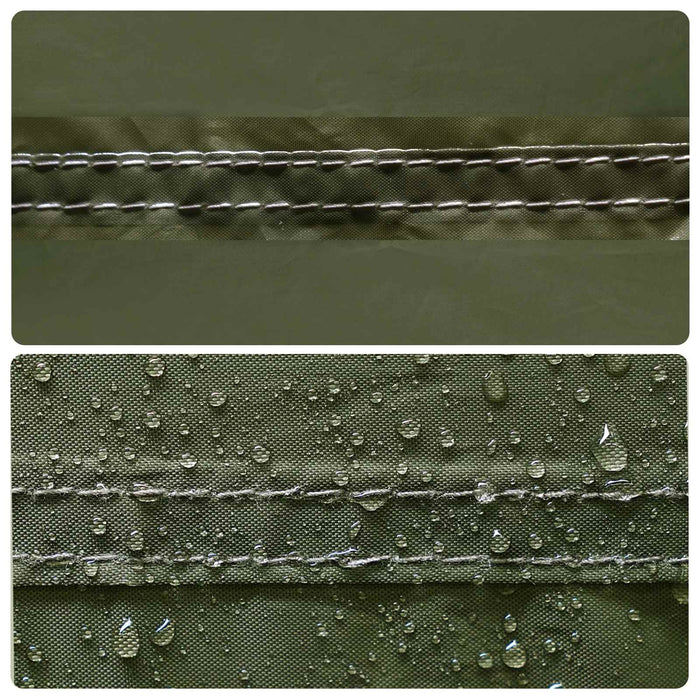 Cort Instant cu acoperiș Verde măsliniu 305 x 215 x 140 cm WALTI