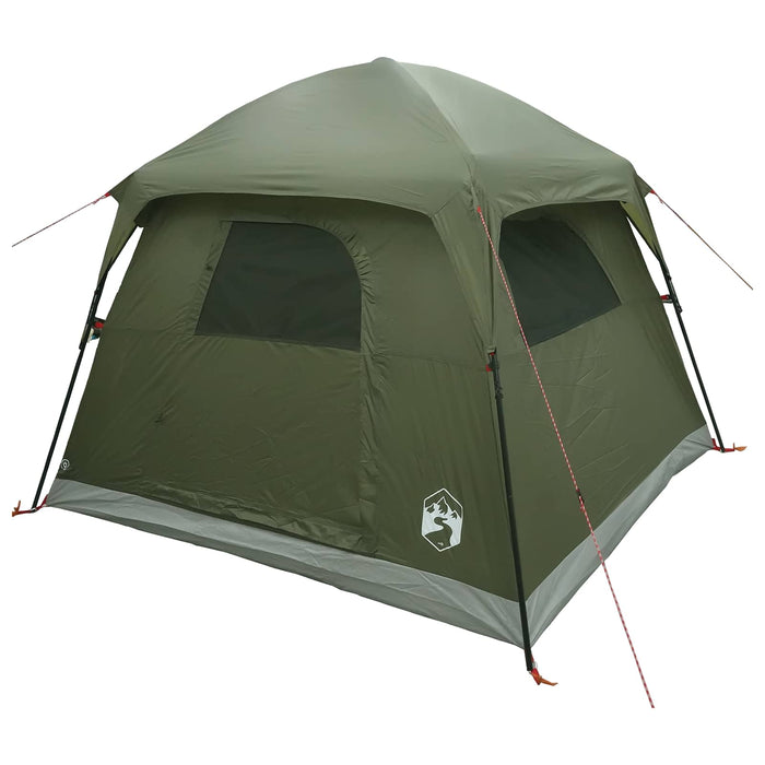 Tent Cabină Verde măsliniu 244 x 213 x 183 cm Poliester și oțel WALTI