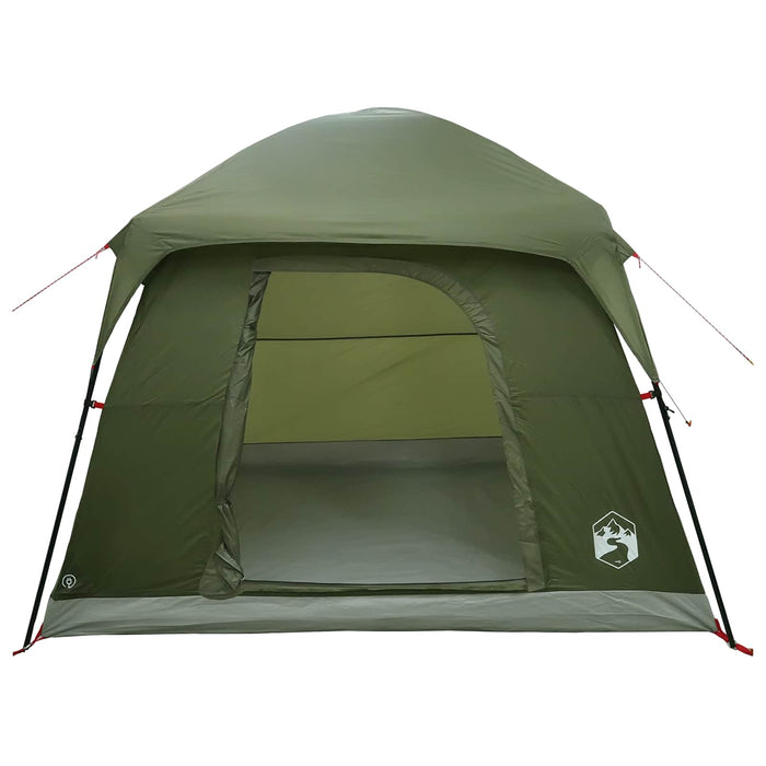 Tent Cabină Verde măsliniu 244 x 213 x 183 cm Poliester și oțel WALTI