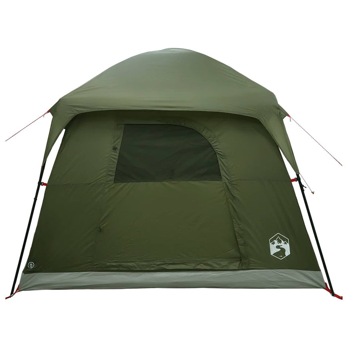 Tent Cabină Verde măsliniu 244 x 213 x 183 cm Poliester și oțel WALTI