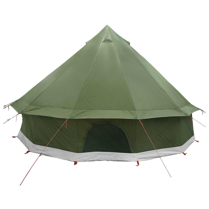 Cort Tipi Verde măsliniu 300 x 300 x 200 cm Poliester și oțel WALTI