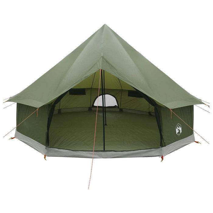 Cort Tipi Verde măsliniu 300 x 300 x 200 cm Poliester și oțel WALTI