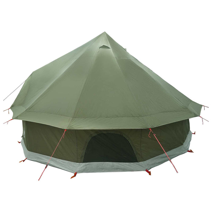 Cort Tipi Verde măsliniu 300 x 300 x 200 cm Poliester și oțel WALTI