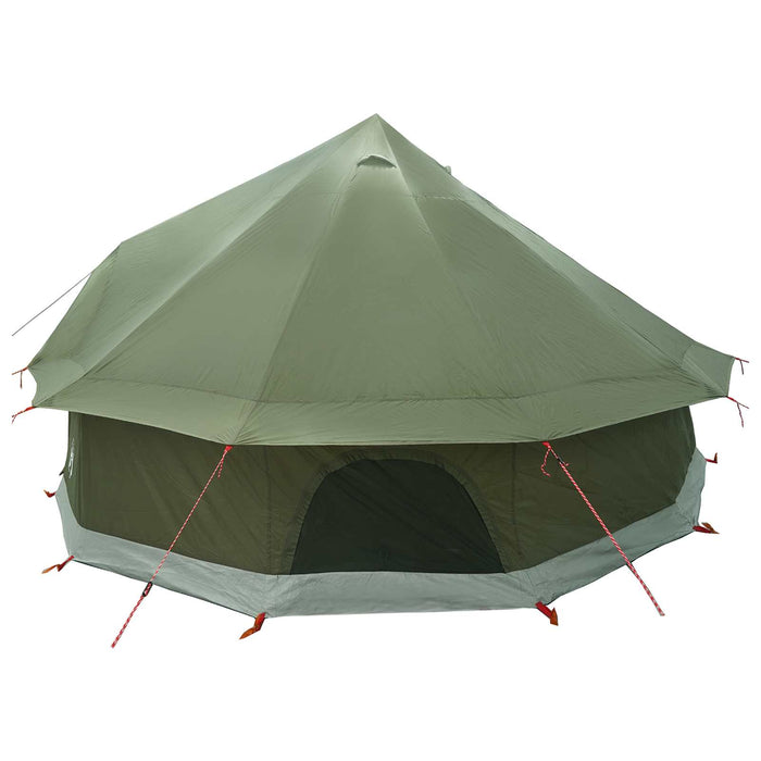 Cort Tipi Verde măsliniu 400 x 400 x 250 cm Poliester și oțel WALTI