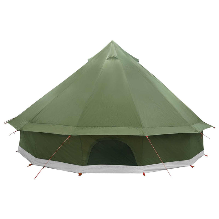Cort Tipi Verde măsliniu 500 x 500 x 300 cm Poliester și oțel WALTI