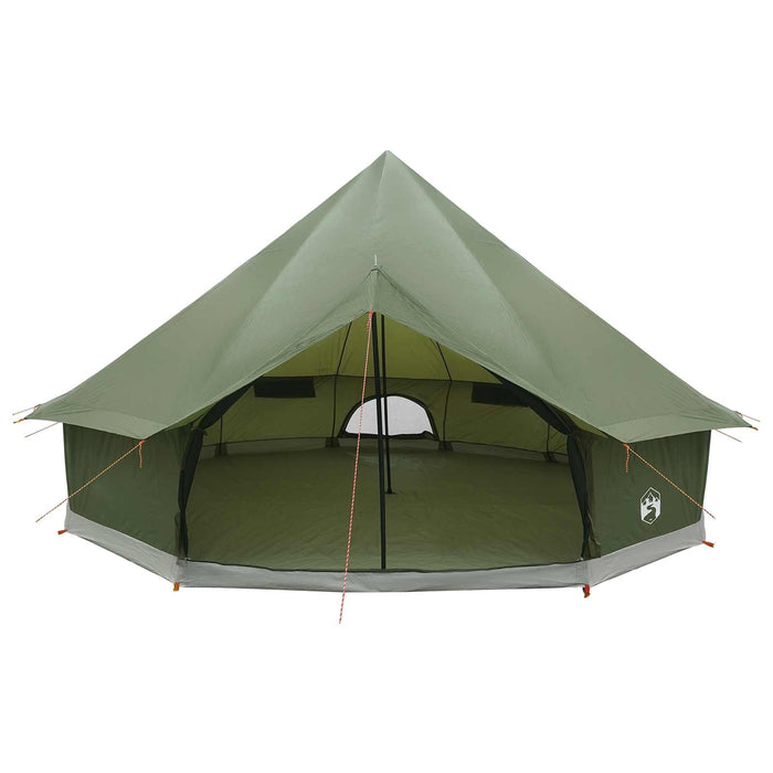Cort Tipi Verde măsliniu 500 x 500 x 300 cm Poliester și oțel WALTI