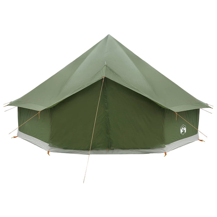 Cort Tipi Verde măsliniu 500 x 500 x 300 cm Poliester și oțel WALTI