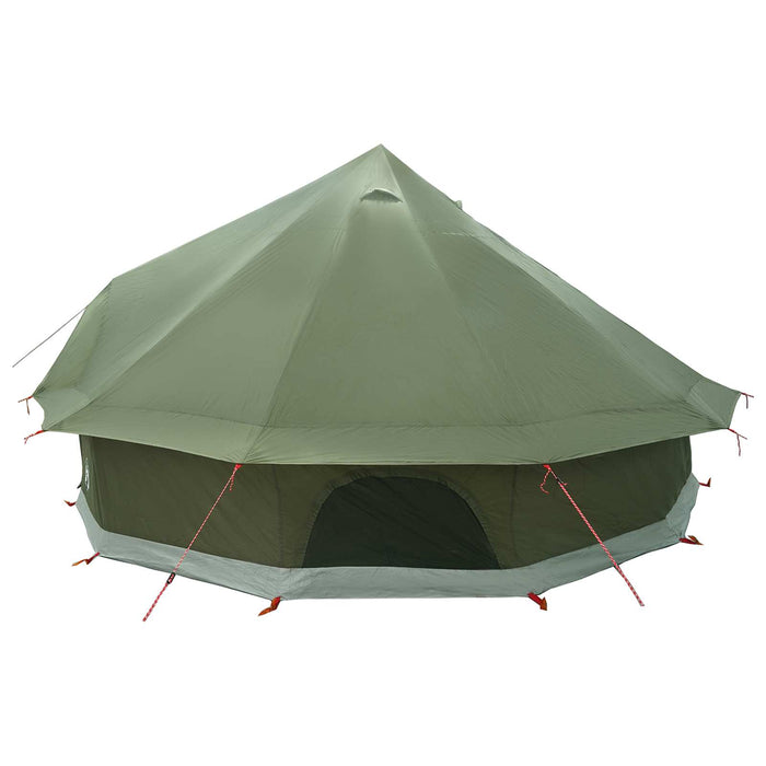 Cort Tipi Verde măsliniu 500 x 500 x 300 cm Poliester și oțel WALTI