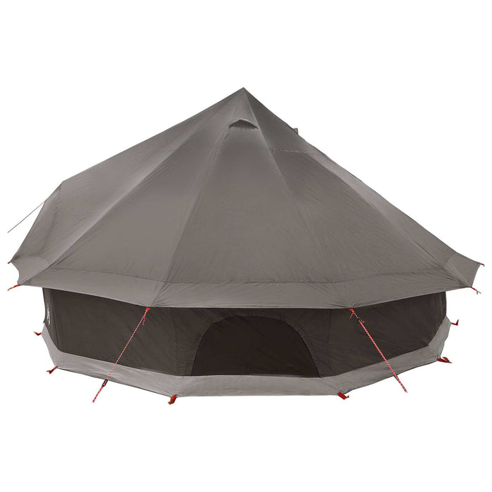 Cort Tipi Culoare Maro Gri 500 x 500 x 300 cm Poliester și oțel WALTI