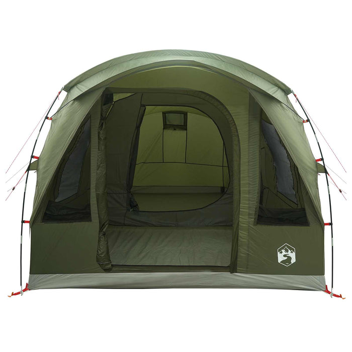 Cort tunel Verde măsliniu 400 x 260 x 200 cm Poliester și oțel WALTI