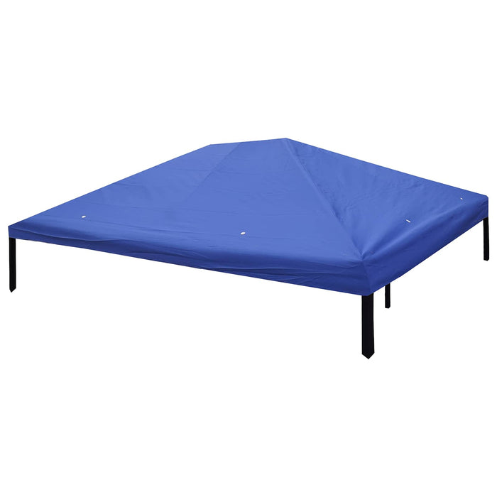 Copertină pentru Gazebo 300 x 400 cm albastru WALTI
