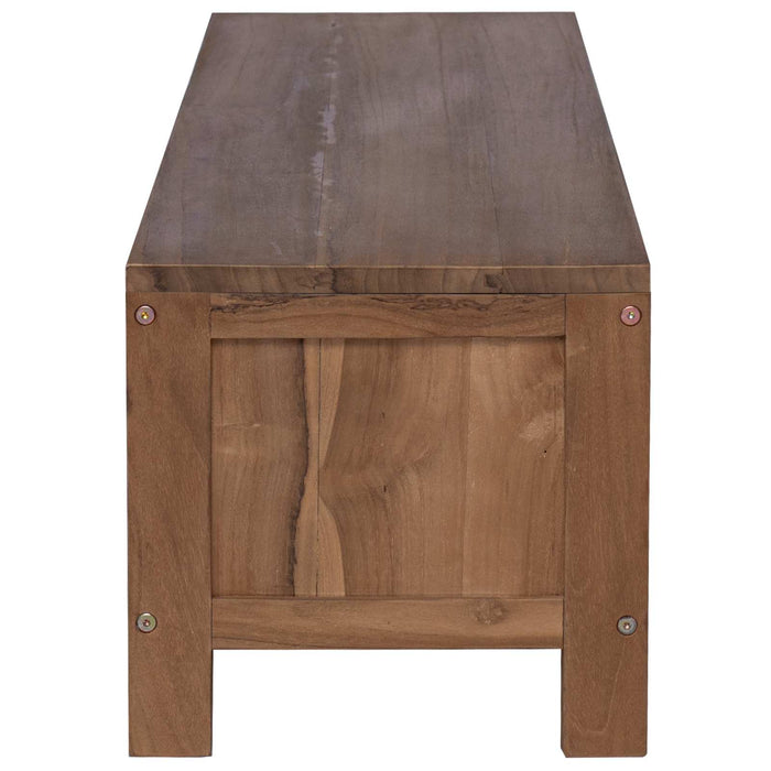 Cabinet TV 110 x 30 x 30 cm Lemn solid de tec natural WALTI